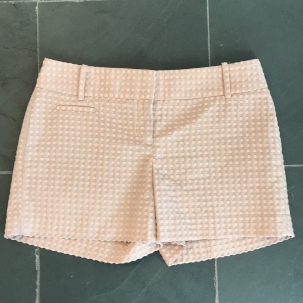 Womens Ann Taylor LOFT Dressy Polka Dots shorts Sz 2